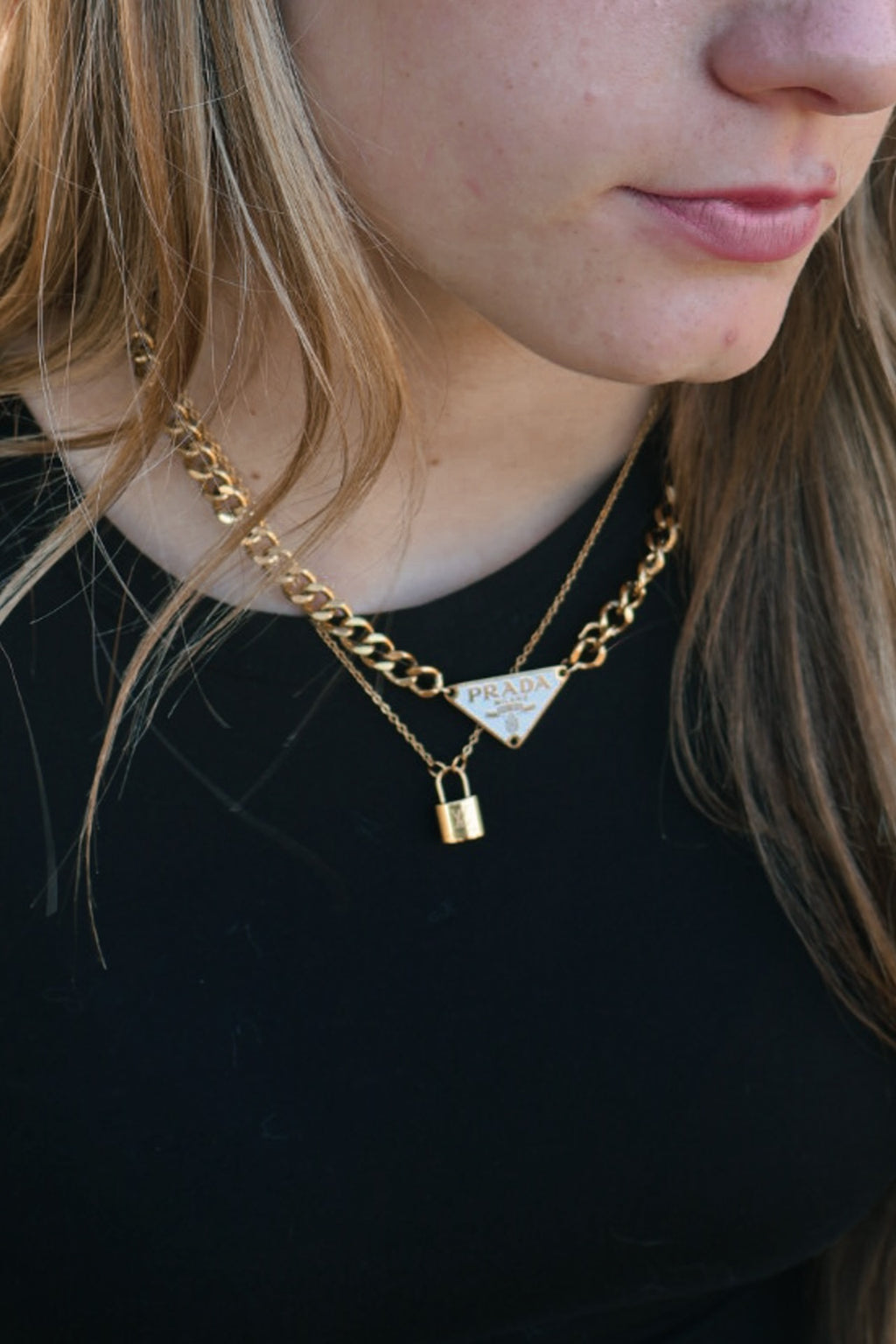 Reclaimed Pra*a Necklace