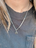 Baby Silver LV Necklace