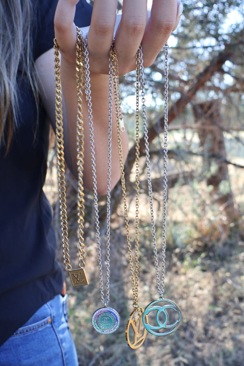 Rainbow CC Necklace