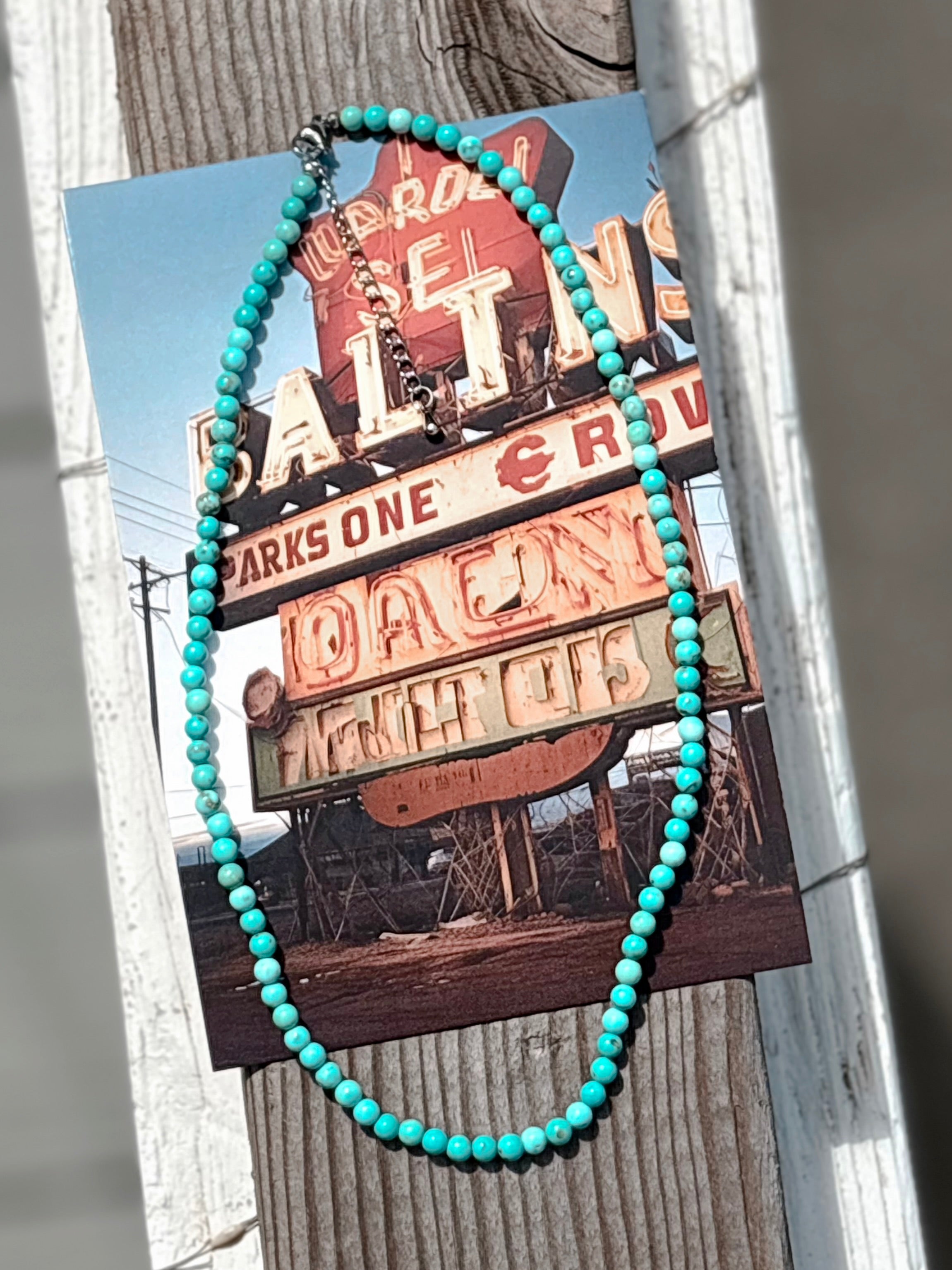 Arlo Blue Necklace