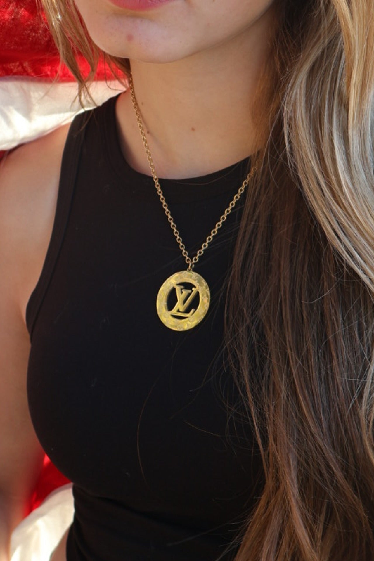 LV Large Pendant Necklace