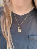 Large LV locket